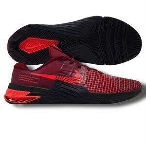 Nike Metcon 8 Mens Training Cross Fit Shoes Sz 9 Team Red/Crimson DO9328 600 NEW
